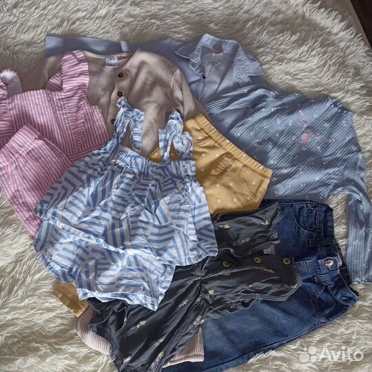 Летние вещи пакетом 92 98 на девочку