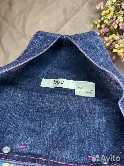 Секонд Джинсовый сарафан 56 62