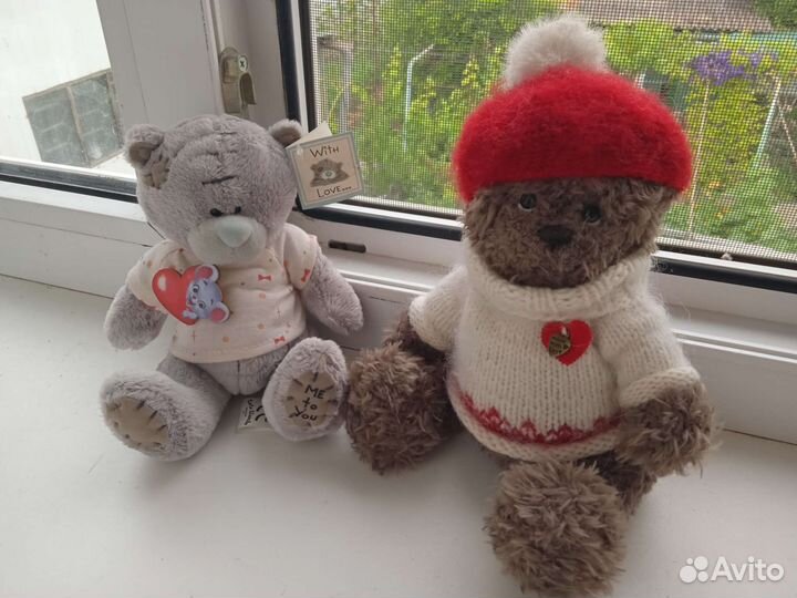 Плюшевые мишки и игрушки ручной работы