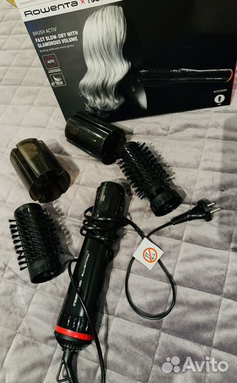 Фен щетка вращающаяся rowenta Karl Lagerfeld