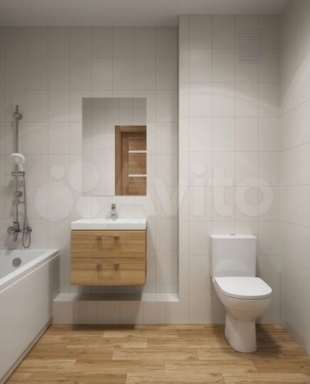 2-к. квартира, 63,3 м², 1/4 эт.