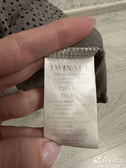 Платье сеточка twinset (XS)