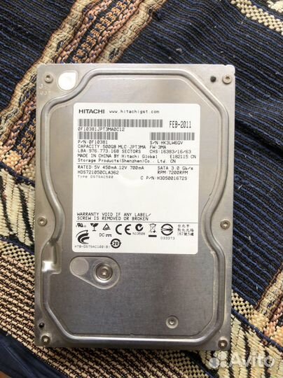 Жесткий диск 500гб для компьютера