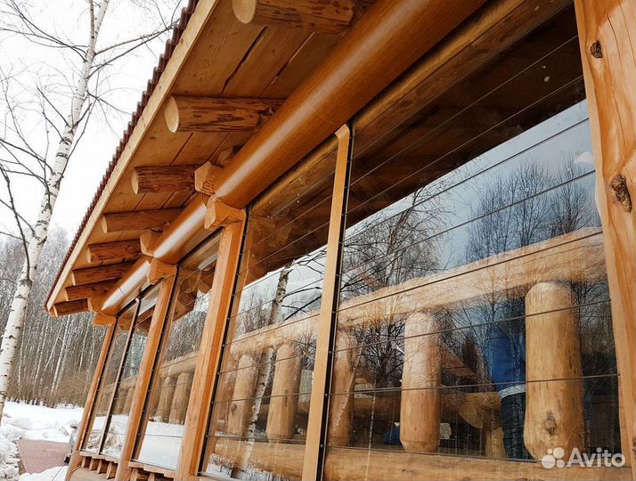 Безрамное остекление любой сложности