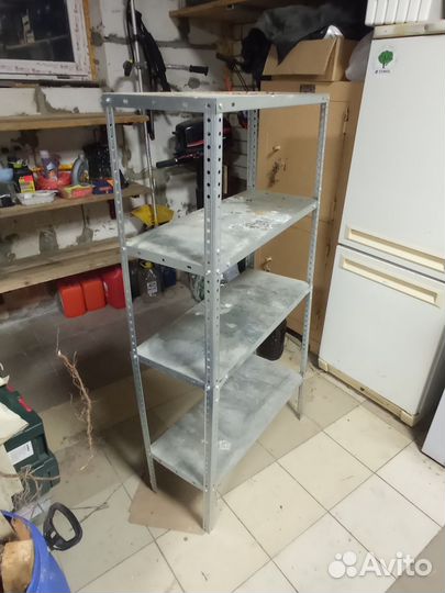 Стеллаж разборный металлический бу