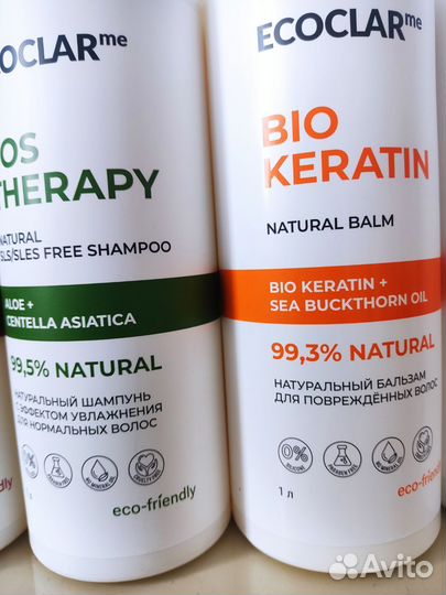 Шампуни и бальзамы Ecoclar