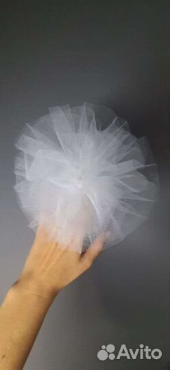 1 сентября.Очень красивые белые бантыРучнаяработа