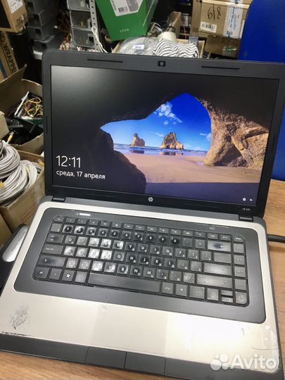Ноутбук HP для работы и учебы, диагональ 15.6