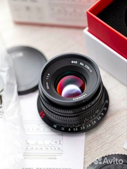 Объектив 7Artisans 35mm f/1.4 Canon RF