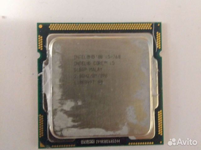 Процессор core i5 760 2.8 ghz