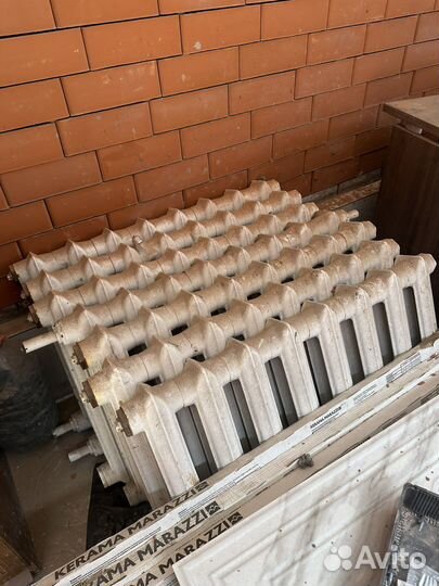 Чугунные батареи бу