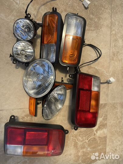 Фонари фары поворотники На ниву