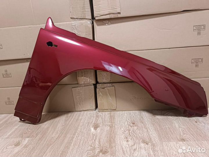 Крыло правое ваз 2110 - 2112 темно малиновый