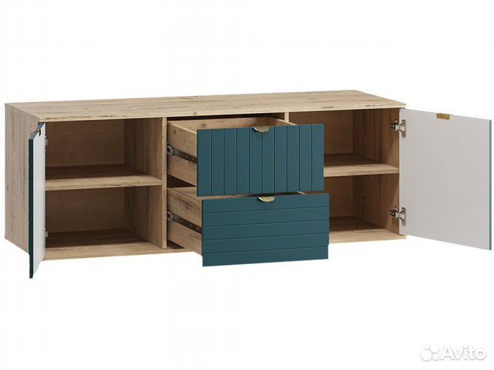 Тв-тумба Монблан-1 Line Aquamarine