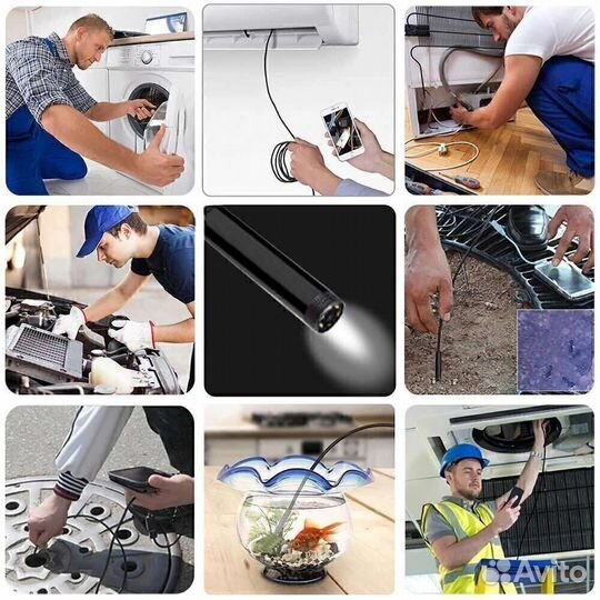 Эндоскоп SME12 (8мм, 1280*720, 2М)