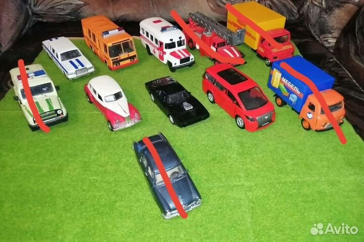 Машинки металлические в ассортименте