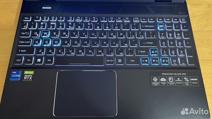 Игровой ноутбук Acer Core i7 12700H и RTX 3060