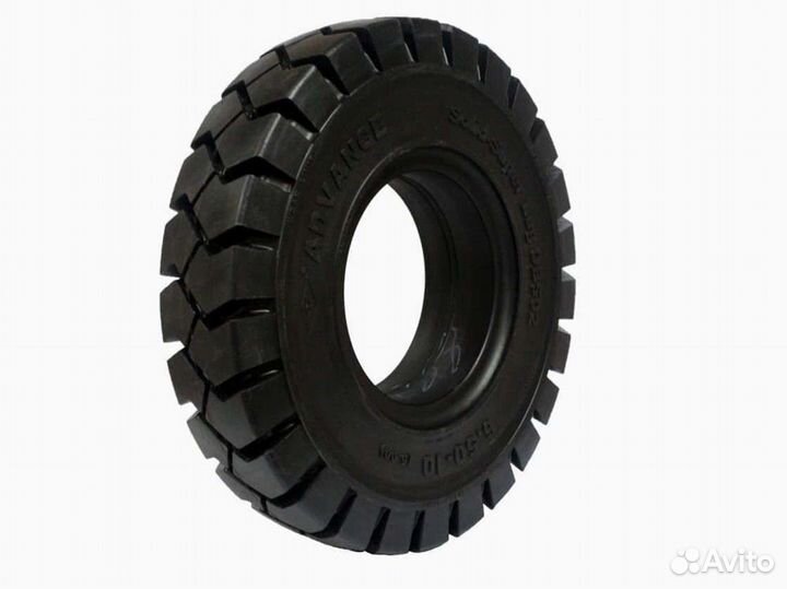 Шина цельнолитая advance 6.50-105.00(OB502) white