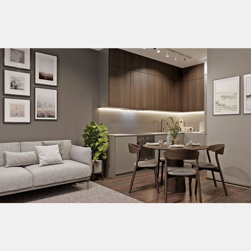 2-к. квартира, 52,1 м², 4/5 эт.