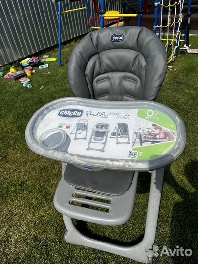 Стульчик для кормления chicco polly magic relax