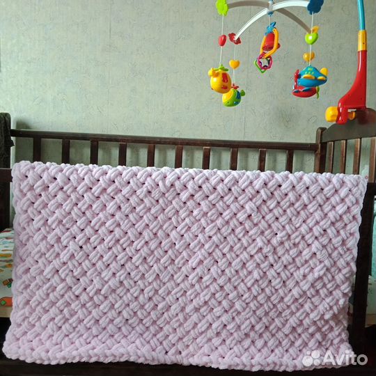 Плед детский плюшевый