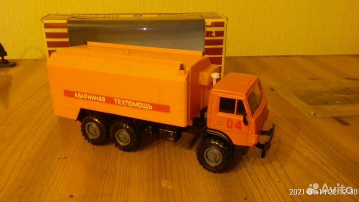 Модель СССР 1:43 Камаз 4310-Арек(Аварийка и З/Час)