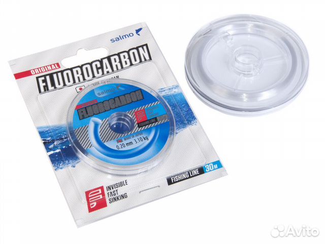 Леска fluorocarbon монофильная 30m, 0.20mm, 3.10k