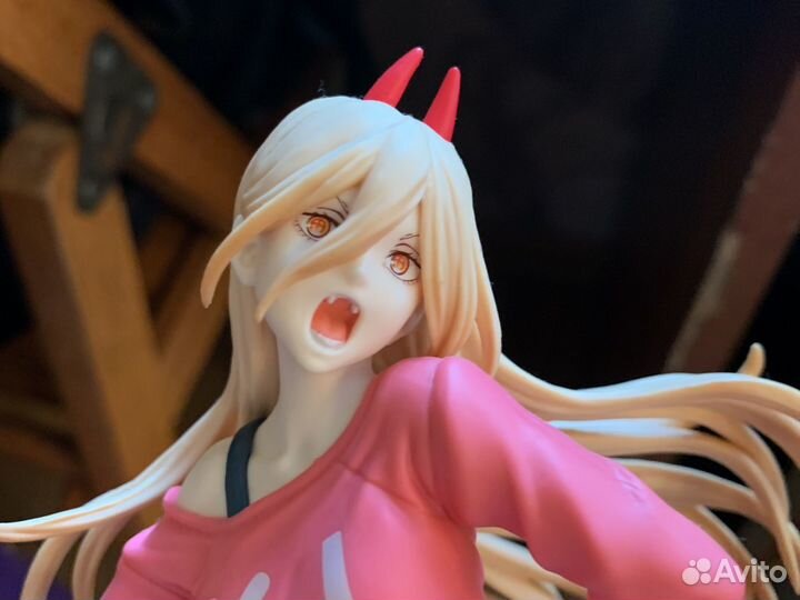 Фигурка аниме человек бензопила