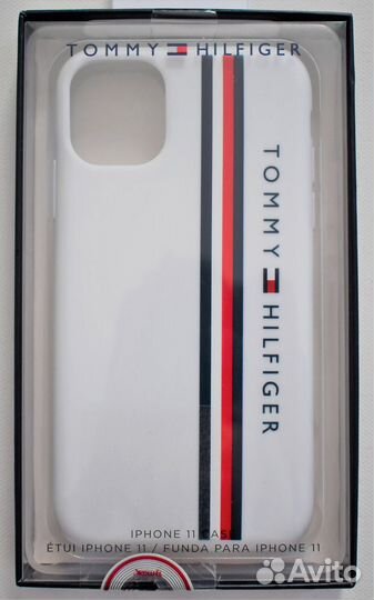 Оригинальный чехол Tommy Hilfiger на Айфон 11 и 12