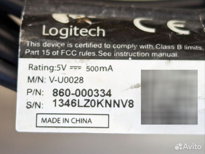 Веб-камера Logitech C-920e, C-615, C-510