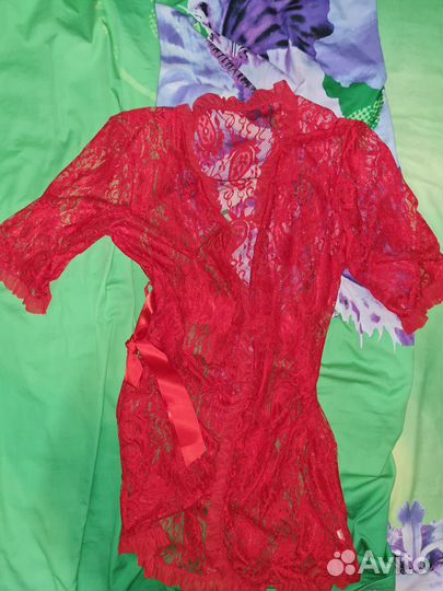 Кружевной пеньюар