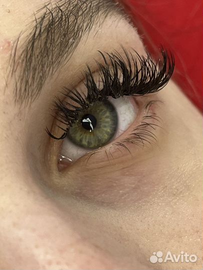 Наращивание ресниц модель