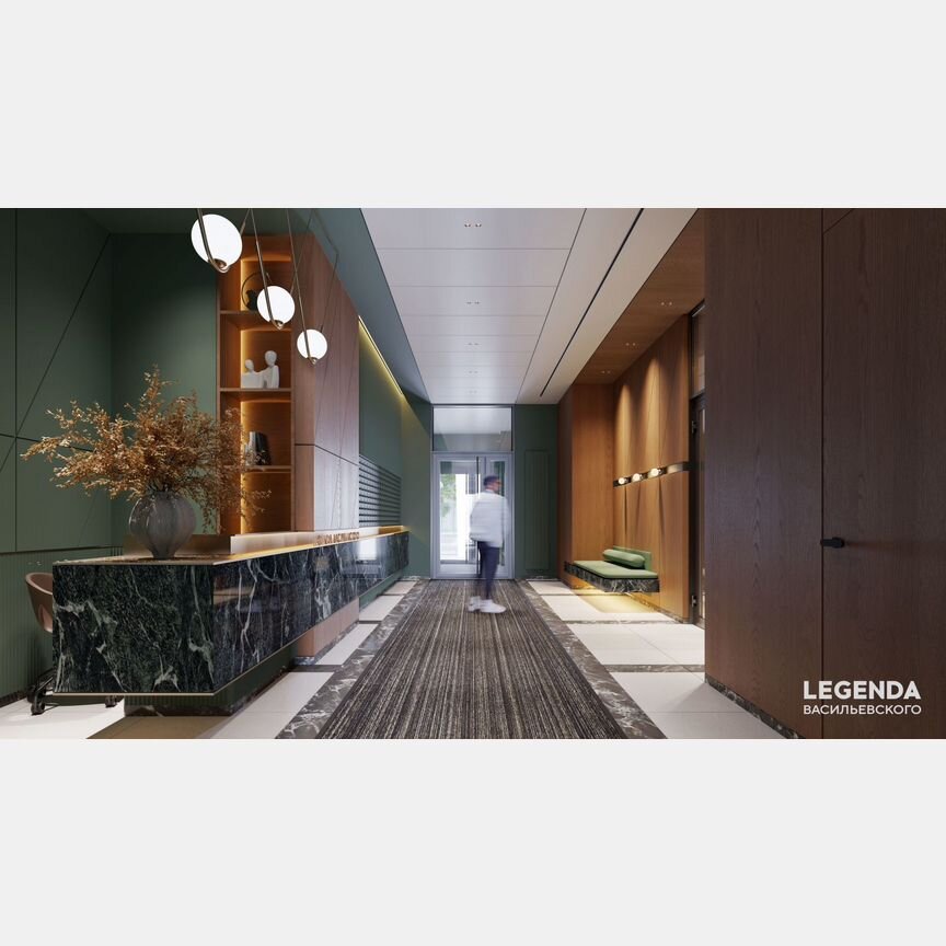 2-к. квартира, 63,2 м², 7/10 эт.