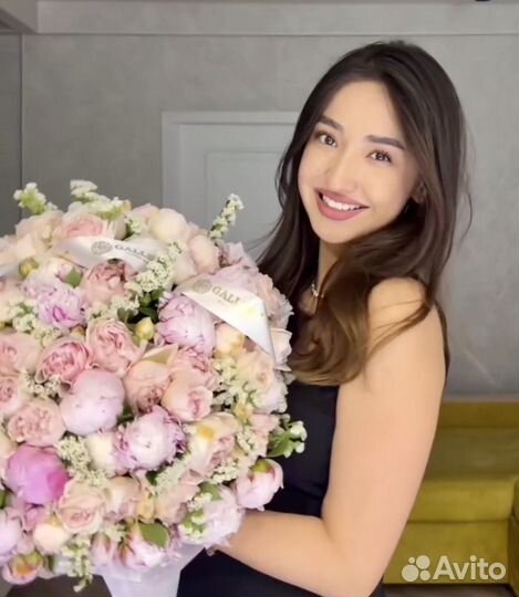 Букет пионов