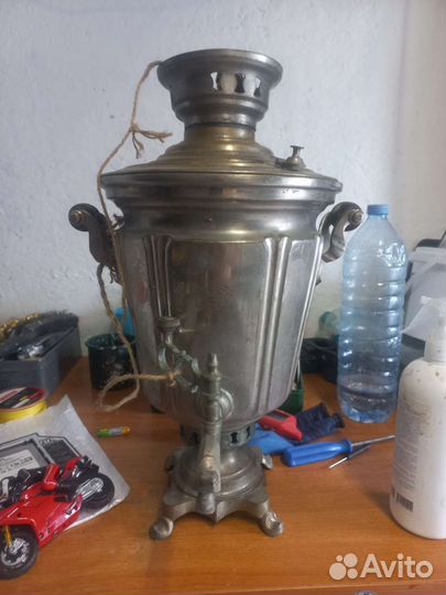 Самовар дровяной угольный