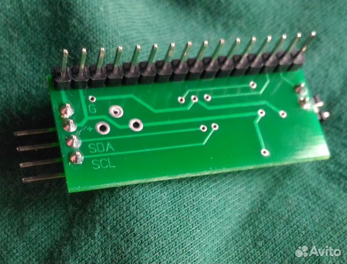 Плата для дисплея LCD 1602, 2004 (PCF8574), I2C