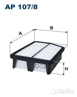 Фильтр возд. ap107/8 Filtron