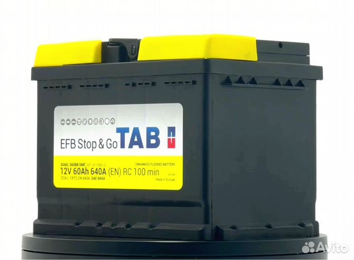 Аккумулятор TAB EFB Stop&Go 60 Ah (0)