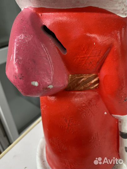 Дед мороз и носочки флисовые для подарков нм