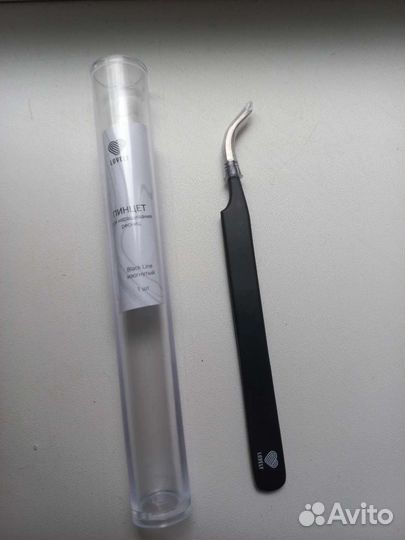 Пинцет для наращивания ресниц