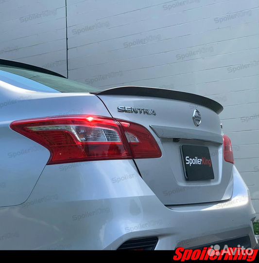 Дактейл спойлер Nissan Sentra 2012-2017