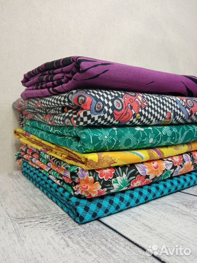 Ткань отрезы хлопок