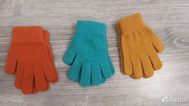 Перчатки и варежки детские осень-весна