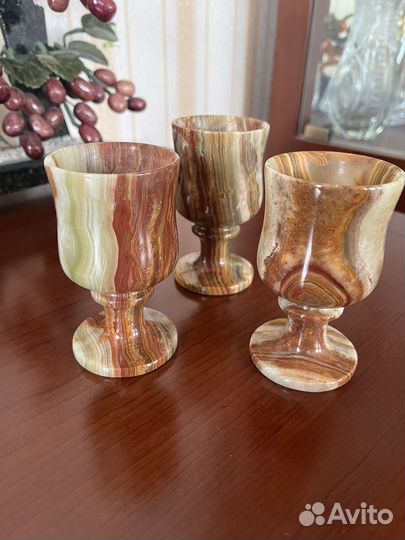 Рюмки из оникса