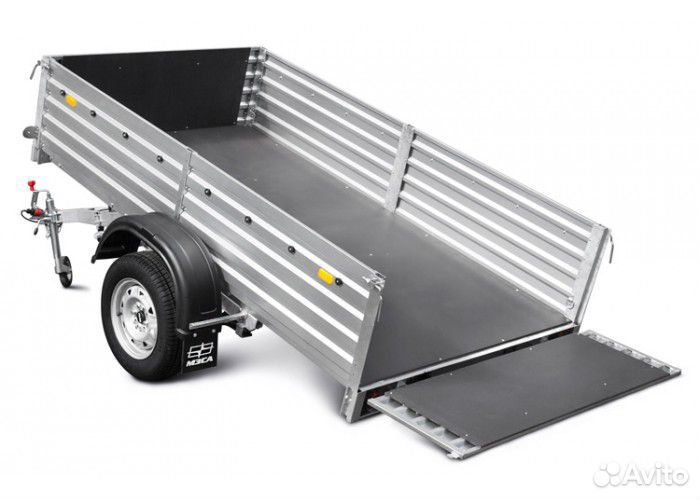 Прицеп для дачи и мототехники (с высоким бортом)