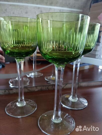 Фужеры бокалы богемия