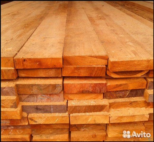 Доска лиственицы обрезная