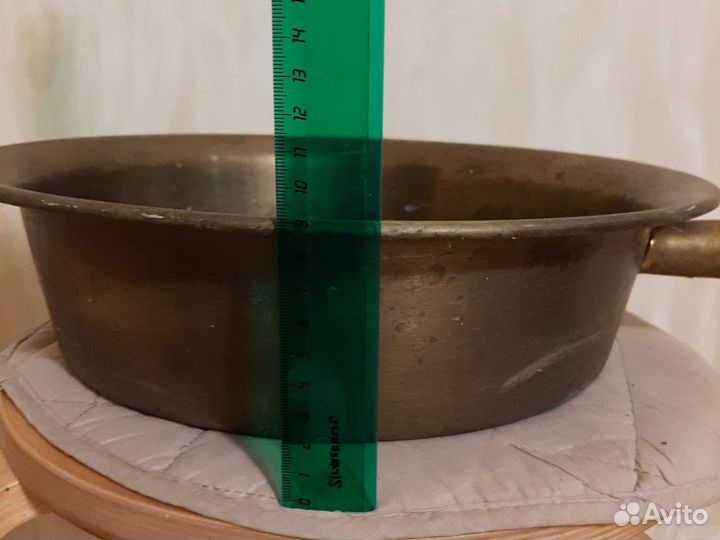 Медный таз для варенья СССР