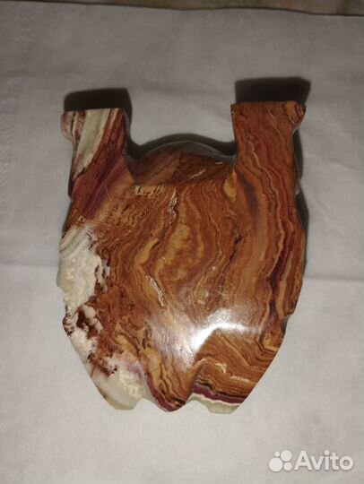 Фигурка лягушки из оникса