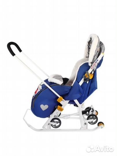 Детские санки коляска